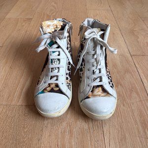 Designer High Top Sneakers - made in Italy